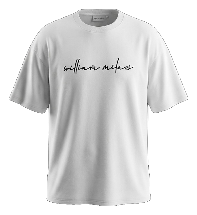 Diverse Wardrobe Tee, white oversized